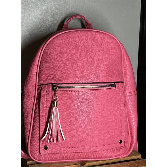 Montana West Bubblegum Pink Backpack Purse Preppy Dopamine Festival main image 5